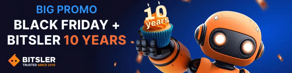 bitsler casino 10 years campaign