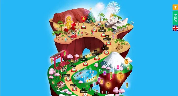 bitstarz casino christmas adventure map