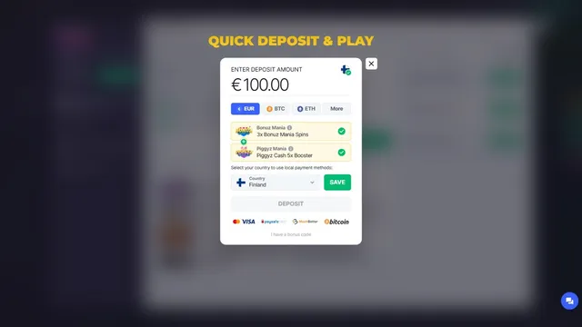 bitstarz casino deposit