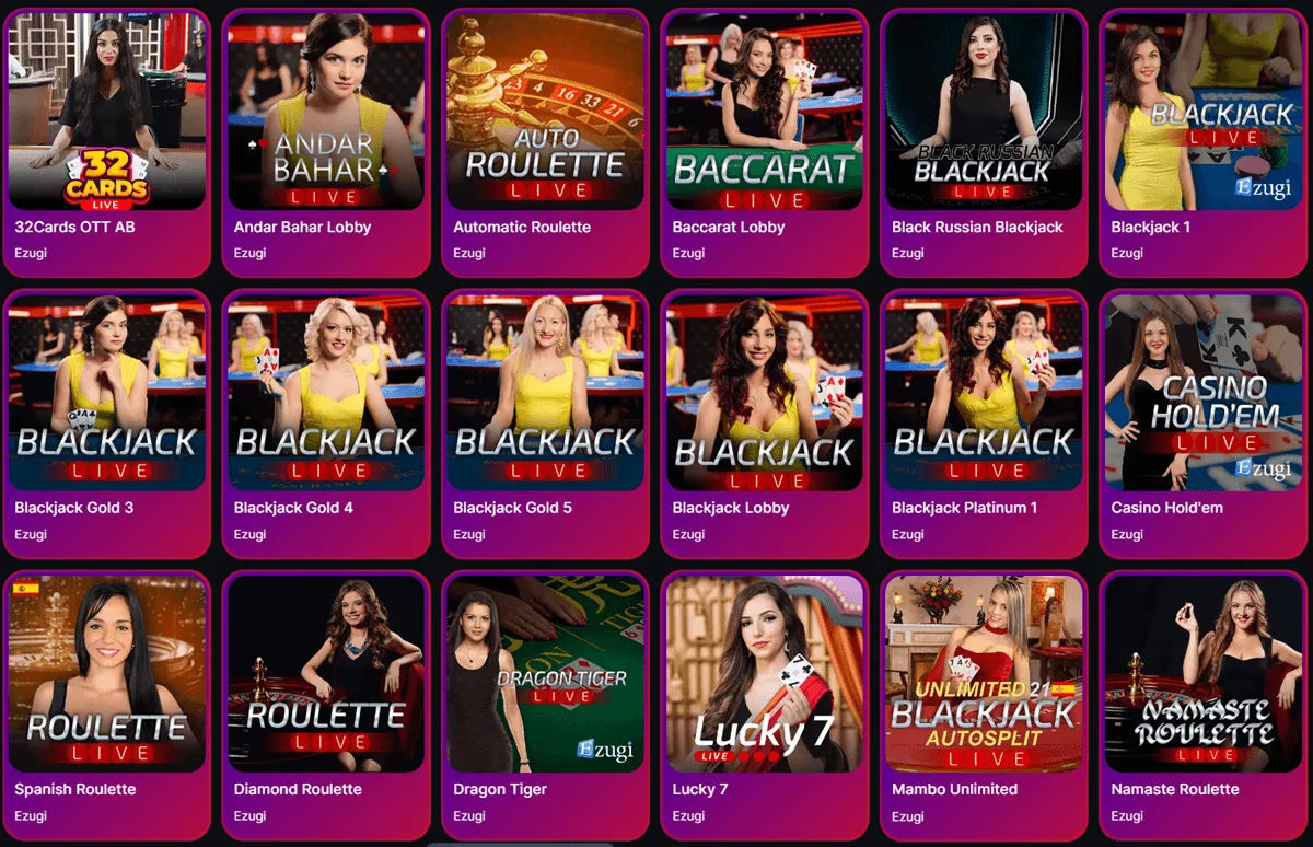 bitstrike casino live games