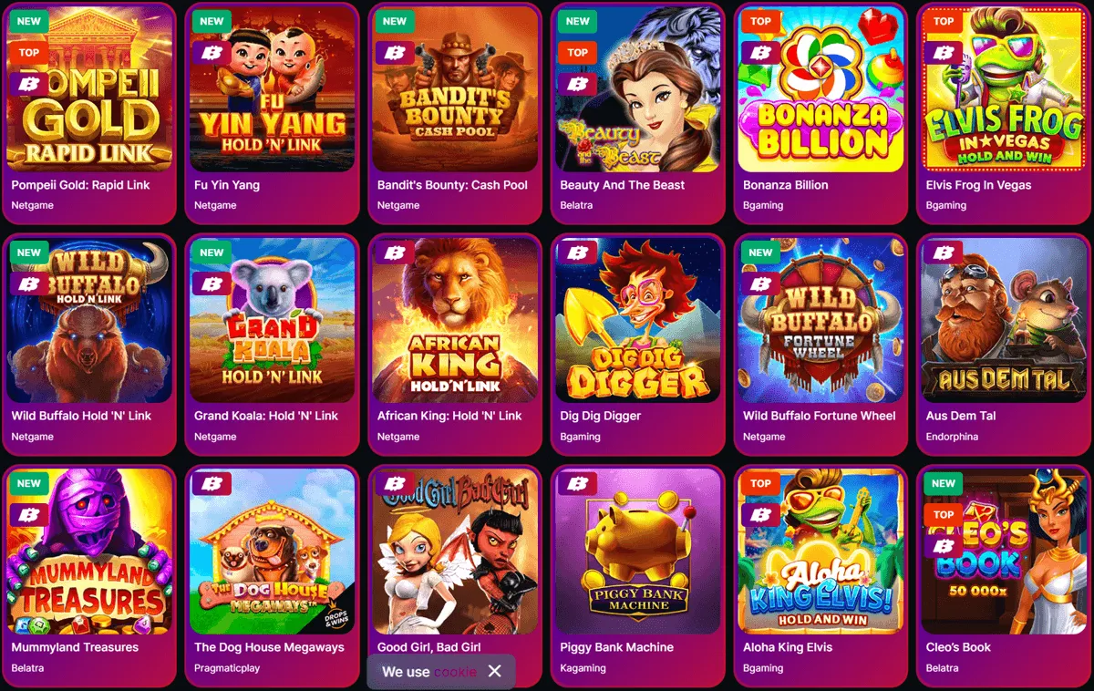 bitstrike casino slots
