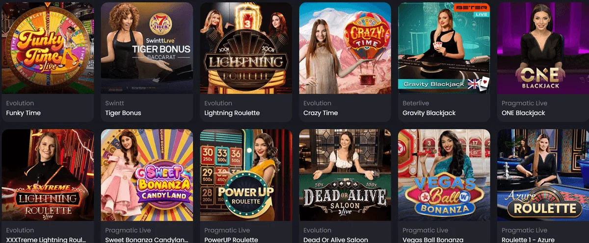 bitvegas casino live games