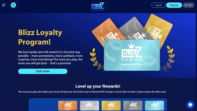 blizz casino loyalty program