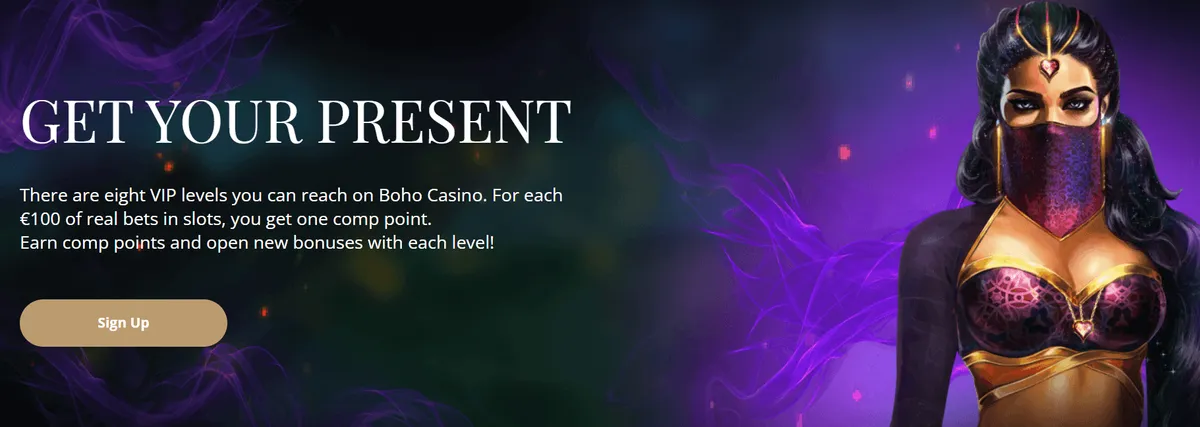 boho casino vip bonus