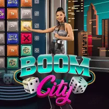 boom city game logo