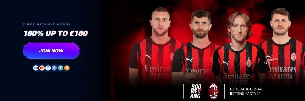 boomerang bet casino welcome sport offer icon