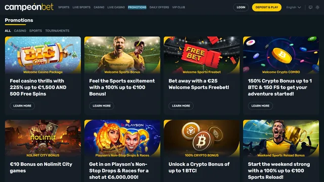 campeonbet casino promotions