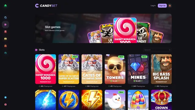 candybet casino games