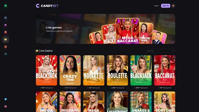 candybet casino live games