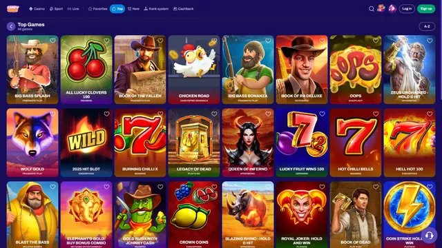 candyspinz casino games