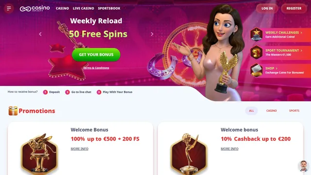 casino infinity promotions