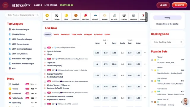 casino infinity sportsbetting