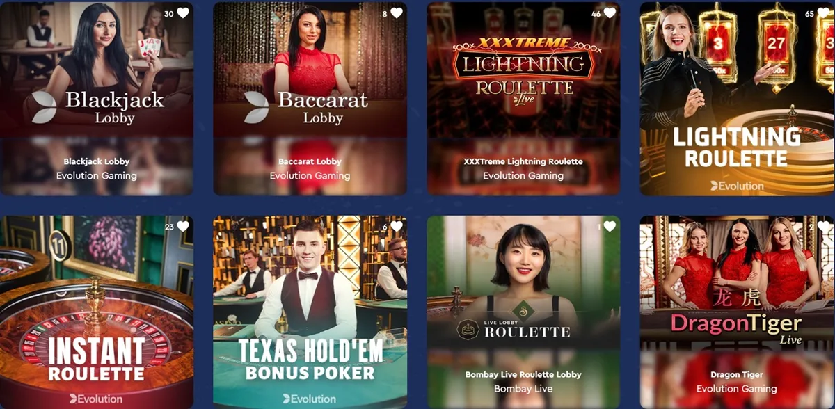 celsius casino live games