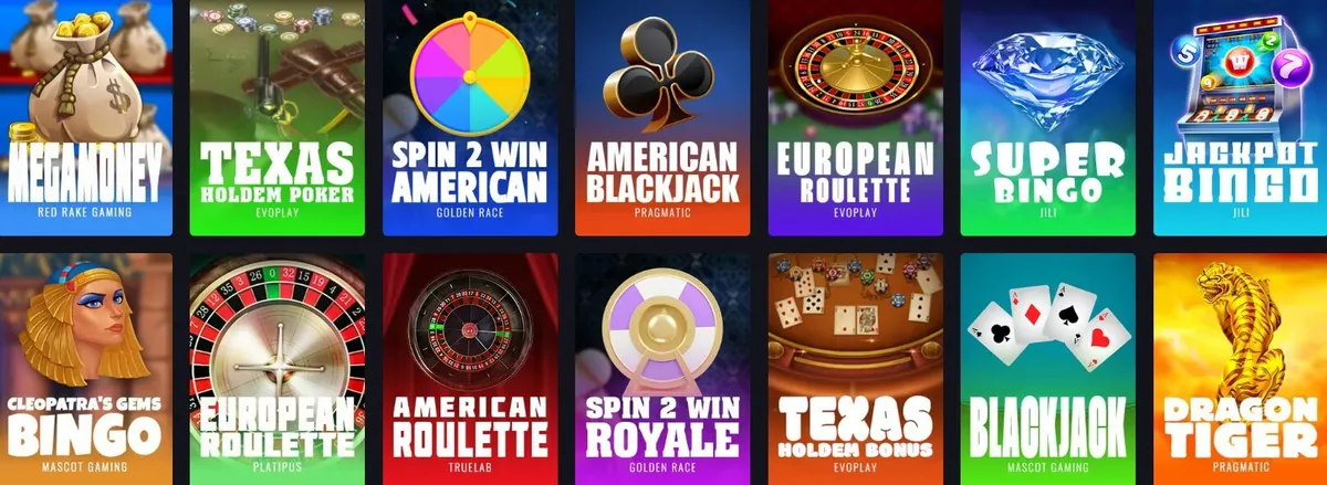 chancer casino table games