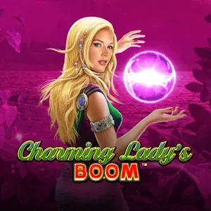 charming ladys boom slot icon