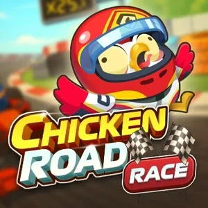 chicken road race game icon