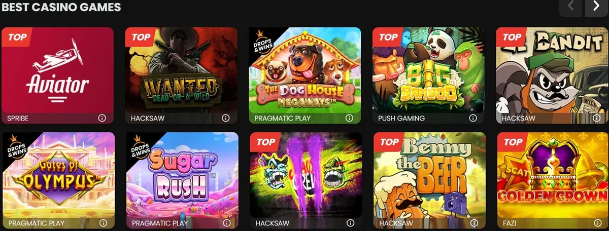 chipstars casino games