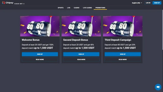 chipsy casino promotions