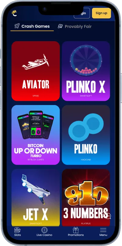 coinkings casino phone crash games