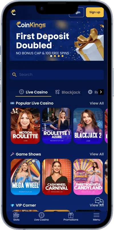 coinkings casino phone top games