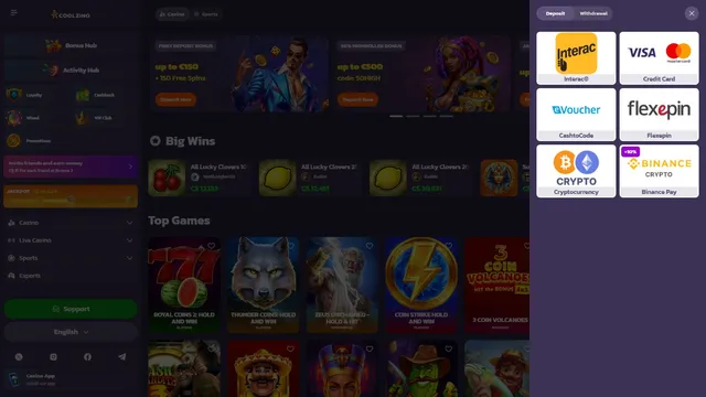 coolzino casino deposit