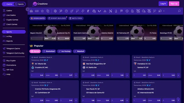 crashino casino sportbetting