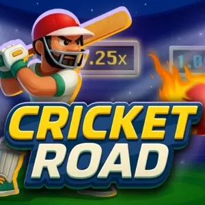cricket road game icon