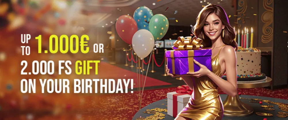 cristal poker casino birthday bonus