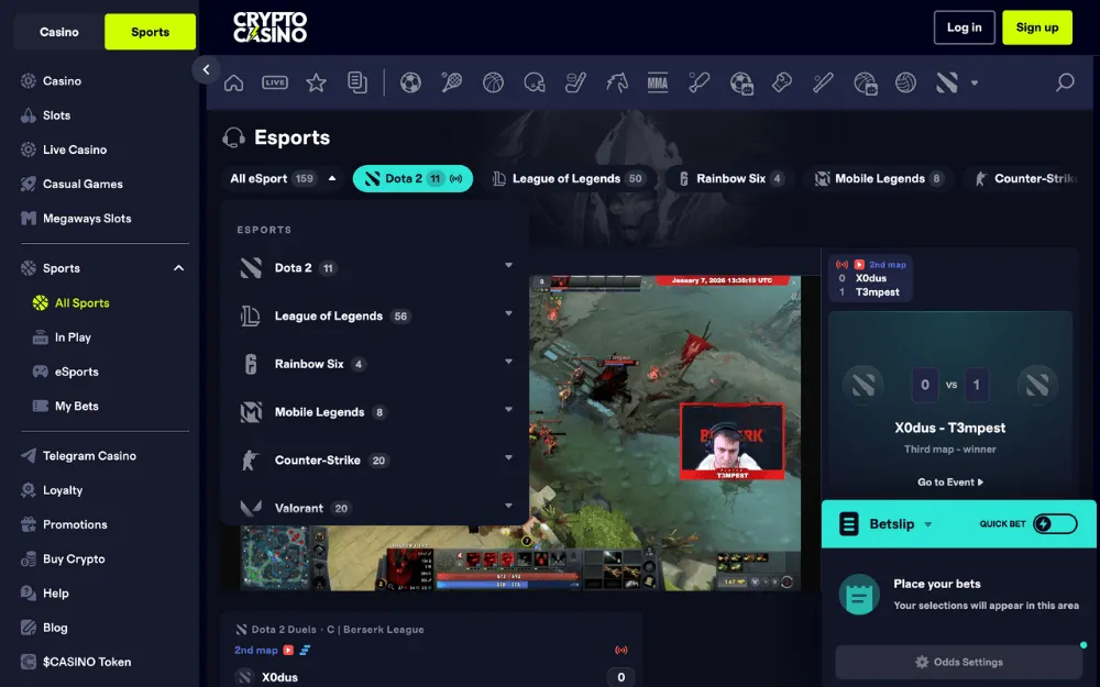 crypto casino casino esport icon