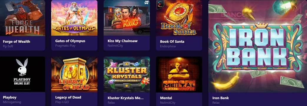 cryptoboss casino games