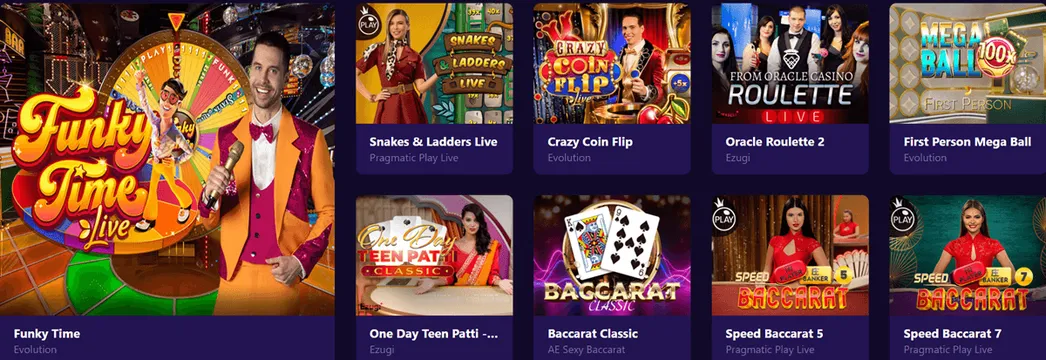 cryptoboss casino live games