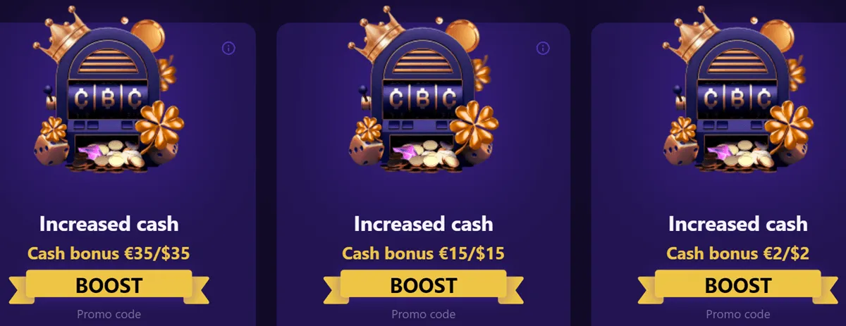 cryptoboss casino promotions