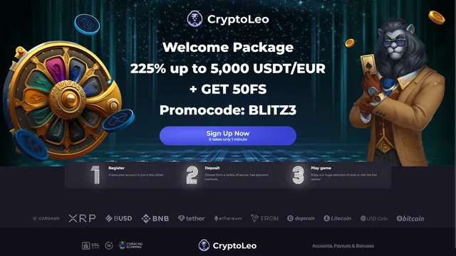 cryptoleo casino welcome bonus