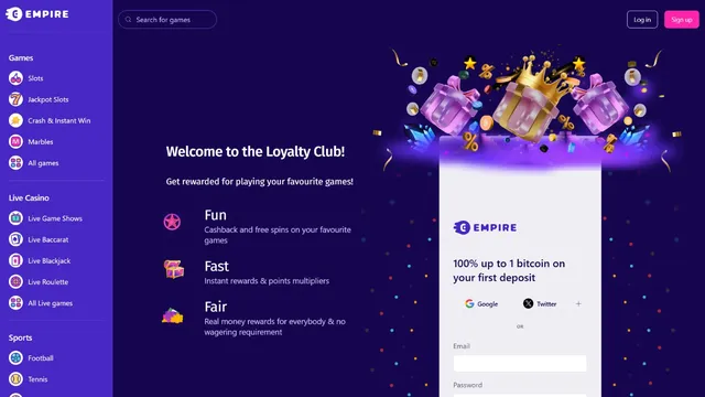 empire casino loyalty program