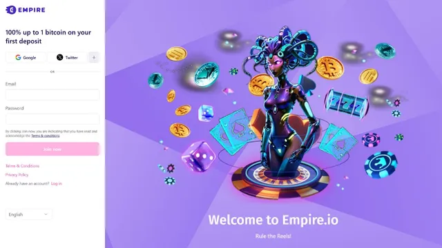 empire casino registration