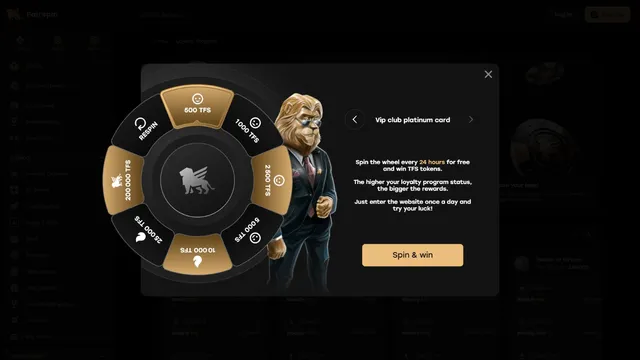 fairspin casino fortune wheel