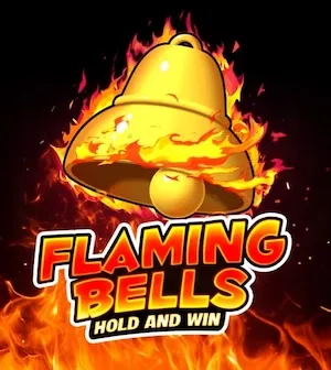 flaming bells slot icon