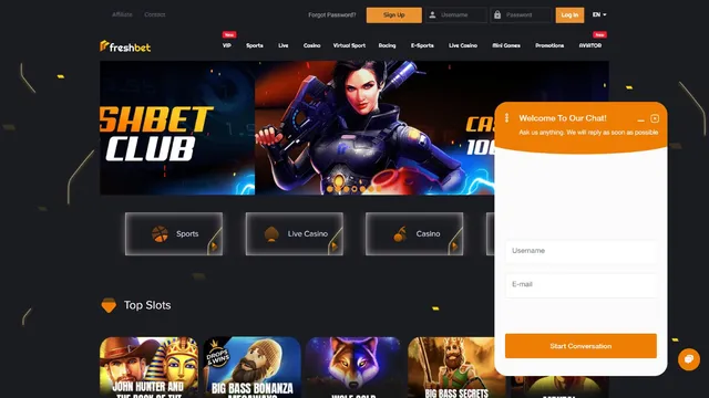 freshbet casino support