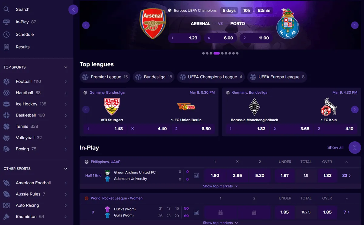 futureplay casino sports betting