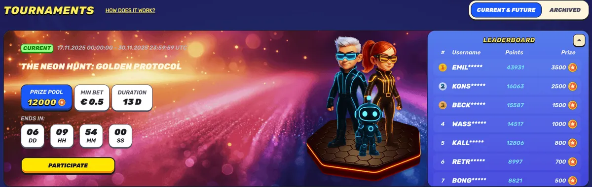 gamblezen casino tournaments icon