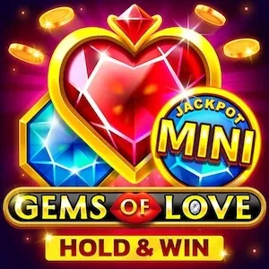 gems of love hold win slot icon