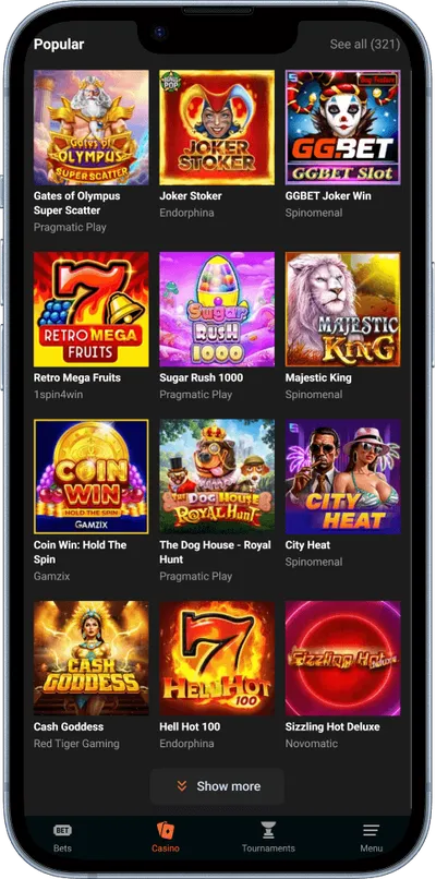 ggbet casino phone slots