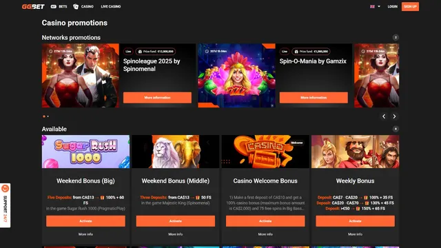 ggbet casino promotions
