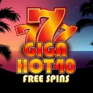 giga hot 40 free spins slot icon