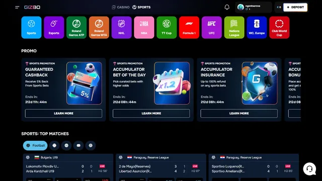 gizbo.casino sportsbetting