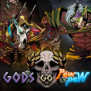 gods go pew pew slot icon
