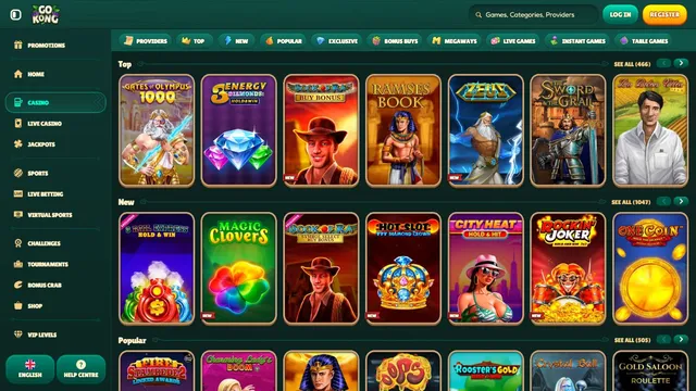 gokong casino games