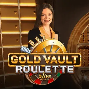 gold vault roulette live game icon