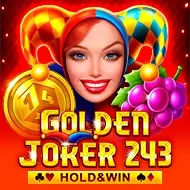 golden joker 243 hold win slot icon