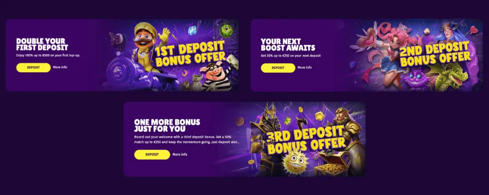 great slots casino welcome package icon